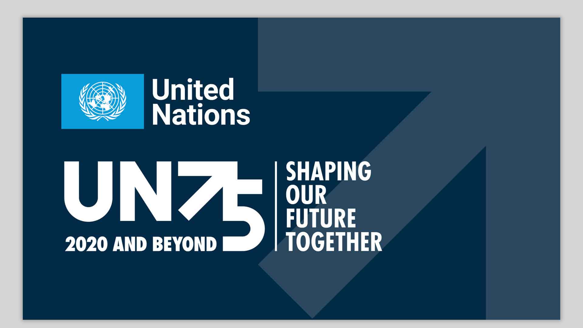 United Nations Powerpoint Deck Design Template